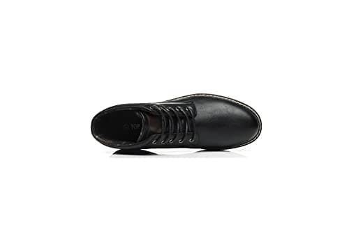 TOP STAKA Men's Boots, Leather Lace Up Winter Shoes for Work, Travel, Business, Casual Shoes — view 5