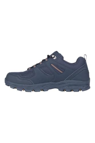 Mountain Warehouse McLeod Mens Wide-Fit Walking Shoes Navy 8 — view 4