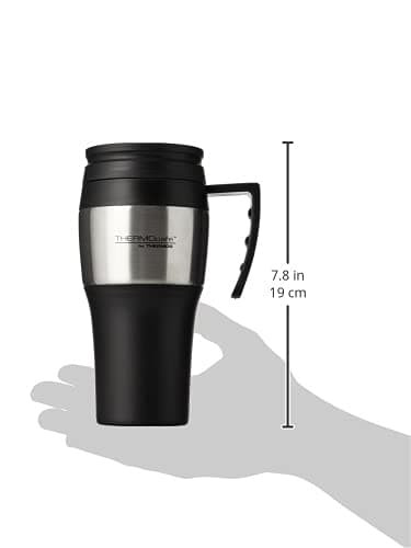 Thermos Thermocafe 2010 Steel Travel Mug, 0.4 Litre, 1 Unité (Lot de 1) — view 5