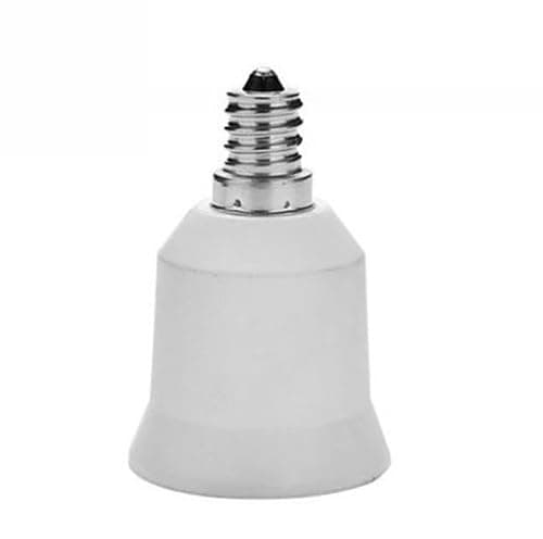TWDRTDD E14 to E27 Light Adapter Socket Base Converter for Light Lamp Bulb Holder Fitting (Pack of 3) — view 2