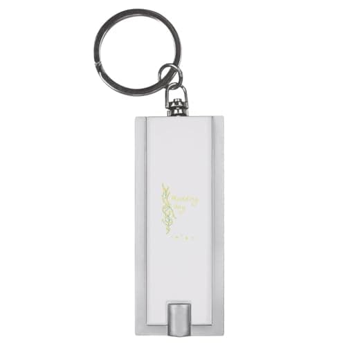 Azeeda 'Wedding Day Celebrations ' LED Keyring Torch (KT00043018)