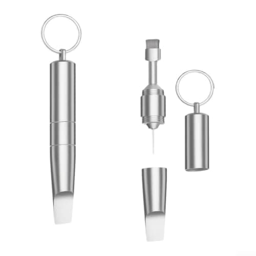 Aurumium Aluminum Alloy Multi Tool Keyring for Daily Use(Orange) — view 2