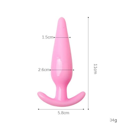 6-Pack Style A Pink Elastic Silicone Hip Trainer — view 4