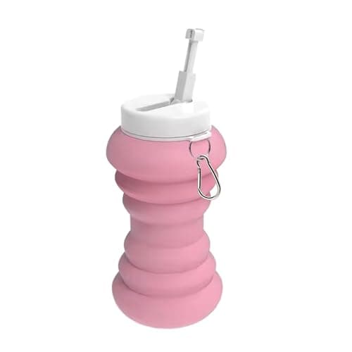 TQUXNGA Travel Friendly Foldable Bidet Bottle for Women 600ml Water Amount Easy to Transport in Multiple Color Choices Silicone Bidet — view 3