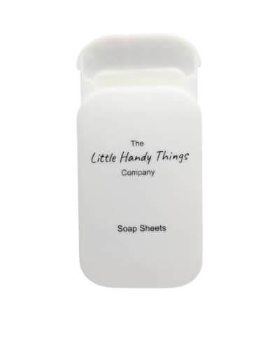Little Handy Things Co. Disposable soap sheets, compact & simple use, foaming hand wash for all outdoor pursuits including camping, fishing as well as business trips or just simple family days out.