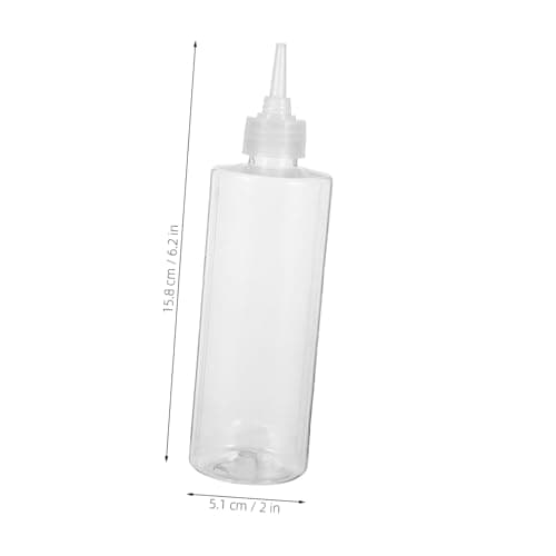 CIYODO 12pcs 250ml Pet Plastic Squeeze Bottles with Precision Nozzle — view 2