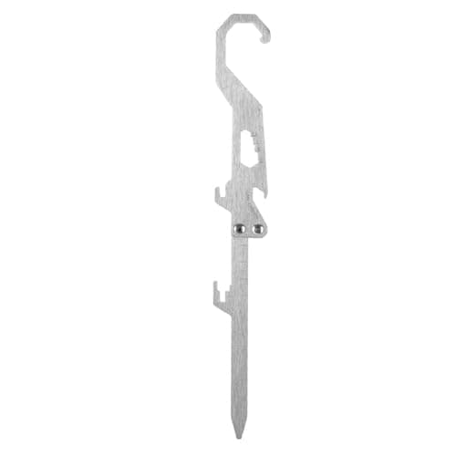 YIGZYCN Portable Stainless Steel Hook Mosquitoes Repellents Holder Bottle Opener and Foldable Ground Peg Mosquitoes Coil Holder Repellents — view 5