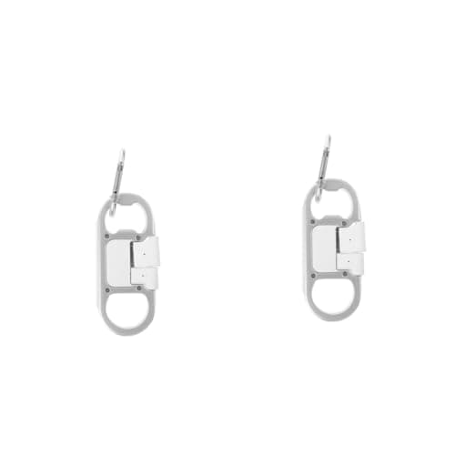 Alipis 2pcs Keychain Multifunction USB Key Chain Corkscrew for Men Portable Keychain Data Cable for Travel and Everyday Use — view 6