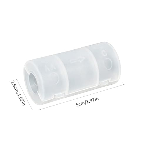 AA to C Battery Adapter 5 Pack for Portable — view 3