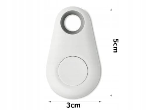Powerful Bluetooth Item Finder–Smart Tracker Travel-Friendly, Replaceable Battery Remote control Prevent Loss Wallet, Suitcase Anti-Lost Device Luggage for pets cat (White) — view 4