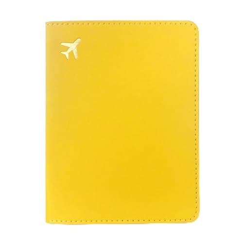 toTravelGear Passport Holder for Travel Essentials RFID Blocking PU Leather