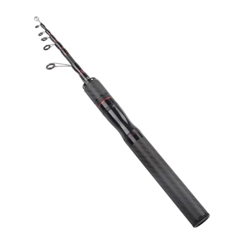 Kivivaka Portable Carbon Fiber Fishing Rod 15m -Light Telescopic Pole with Anti-Slip Cork Handle Travel — view 3