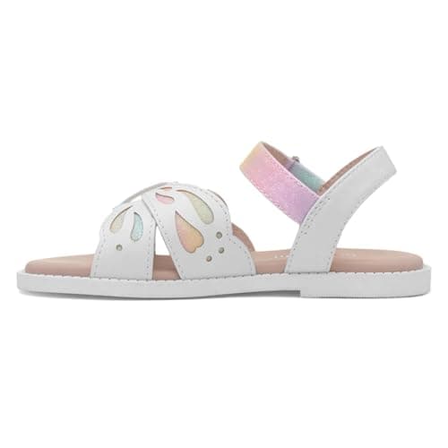 Walkright Cadi Girls Multi Butterfly Flat Sandal - Size 10 Child UK - Multicolour — view 4