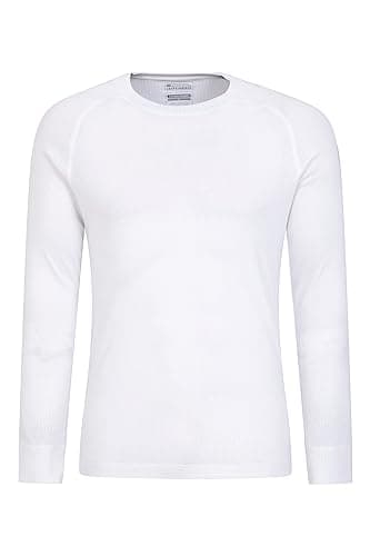 Mountain Warehouse Talus Mens Isotherm Base Layer Top White (R L — view 3