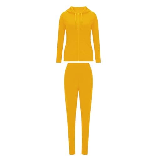 Womens Tracksuit Set Matching Two Piece Outfits Hoodie Jogger Sets Women Plain Full Zip Jacket Tops and Jogging Pants Lounge Wear Sets Sweatshirts & Sweatpants Co Ord Set Track Suits Travel Outfit