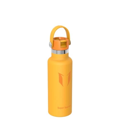 Sparrow Insulated Water Bottle Kids 500ml Metal Drinks Bottle with Straw — view 2
