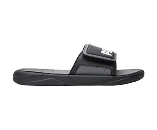 Puma Unisex Adults Royalcat Comfort Slide Sandals, Puma Black-Castlerock-Puma White, 8 UK — view 3