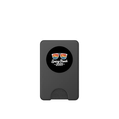 Spring Break 2025 Travel Vacation School Break PopSockets PopWallet for MagSafe — view 2