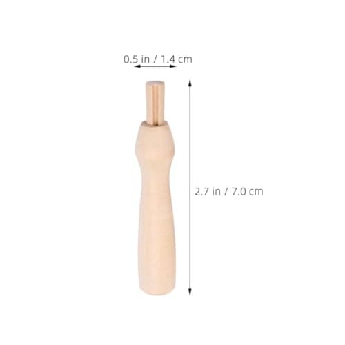 20pcs Wooden Needle Felting Holder with Replaceable Handle — view 2
