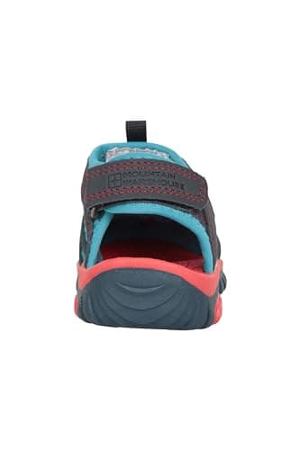 Mountain Warehouse Bay Junior Shandals - Neoprene Sandals, Kids Beach Footwear, Cushioned Midsole Childrens Shoes - Spring Summer, Poolside, Beach, Travelling Dark Blu 8 — view 3