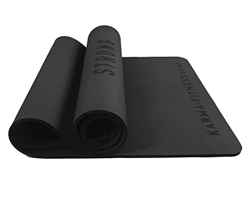 Large Exercise Mat - 10mm Extra Thick Yoga Mat & Workout Mat, 183cm x 80cm — view 6