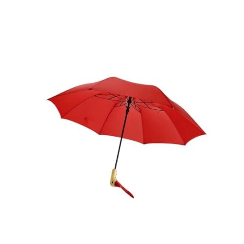QIXCXAZ Folding Umbrellas Travel Umbrellas Unisex Rainproof Sun Open — view 2
