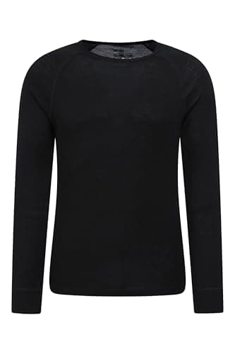 Mountain Warehouse Merino Mens Thermal Baselayer Top Black L — view 4