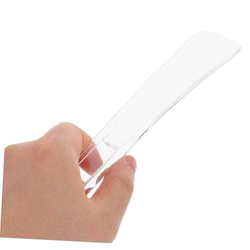 TEMPNAP 4pcs Portable Small Plastic Shoe Horns Travel Shoe Accessories 23cm for Seniors Kids Easy Storage and — view 4