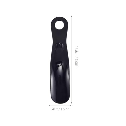 KICHOUSE Shoe Horns 2pcs Portable Plastic Shoe Helper Lightweight — view 2