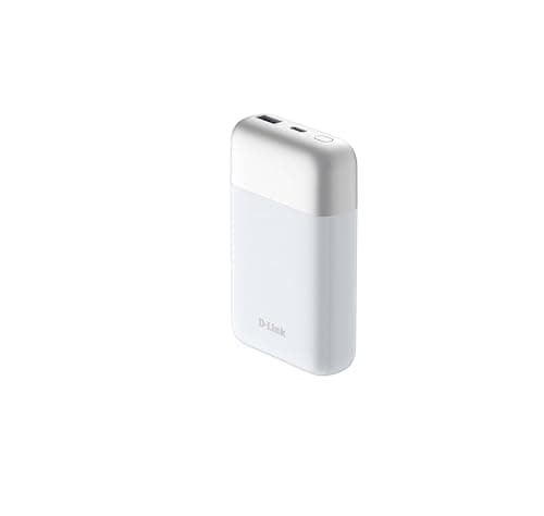 D-Link DPP-101 Power Bank 10000mAh Battery Pack – Slim Portable Charger with 18W USB-C PD & USB-A QC 3.0 Fast Charging, Digital Display, for iPhone 17 16 15 14 Plus Pro Samsung Galaxy iPad and more — view 5