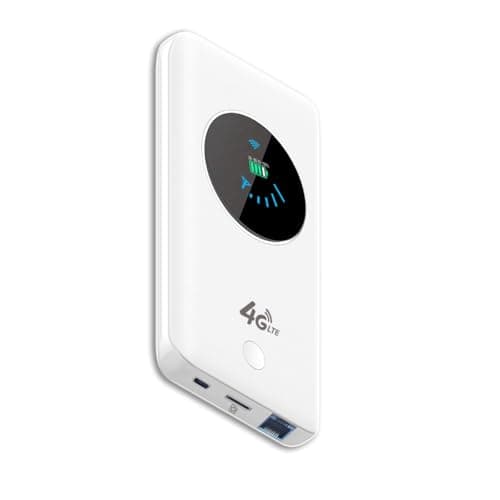 Akfldms WiFi Router 4G LTE 150Mbps MIFI Pocket 4G Router RJ45 Port Car Mobile Broadband Hotspot WiFi Modem — view 2
