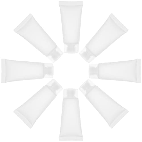 SAFIGLE Refillable Toothpaste Tube 20ml 50pcs Pe Pp Leak-proof
