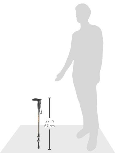 LEKI Wanderfreund Makalu, Unisex, Adult Hiking Pole, Bronze-White, One Size — view 3
