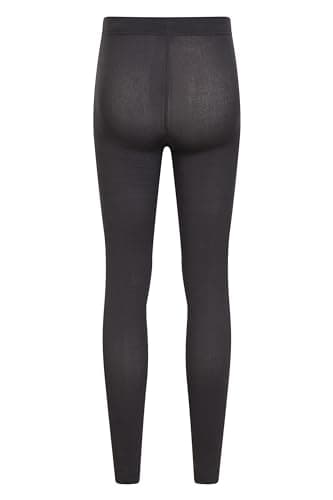 Mountain Warehouse Isotherm Womens Brushed Leggings - Lightweight Ladies Tights, Breathable, Thermal Underwear, Warm - Best for Skiing, Snowboarding Grey M — view 4