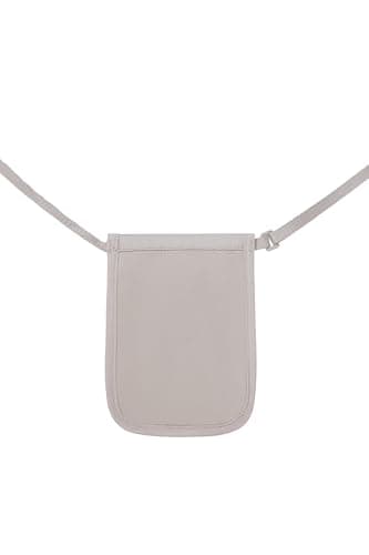 Samsonite TA Revolution RFID Neck Pouch, Safe and Compact, Portable Under Clothes, Travel Neck Pouch for Passport, Credit Cards and Cash, Grey (Eclipse Grey) — view 4