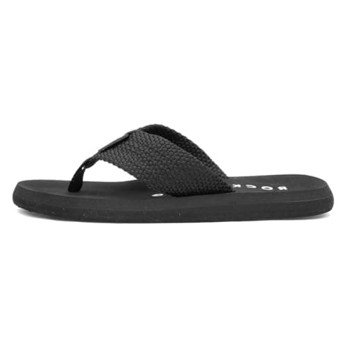 Rocket Dog Adios Womens Black EVA Flip Flop - Size 6 UK - Black