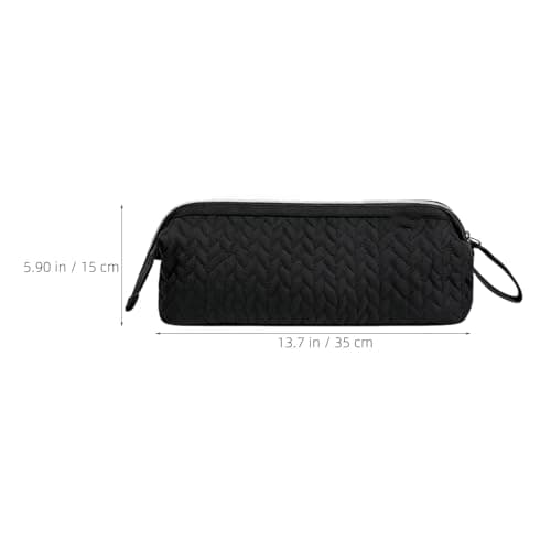 Hair Tools Travel Bag for Dryer and Curling Iron, Black Polyester — view 2