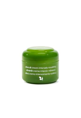 Ziaja Olive Oil Face Cream 50ml - Nourishing Moisturiser for Dry, Dehydrated & Normal Skin - With Olive Oil & Vitamin E - Soothes & Protects Sensitive Skin - Suitable from 1 Month+