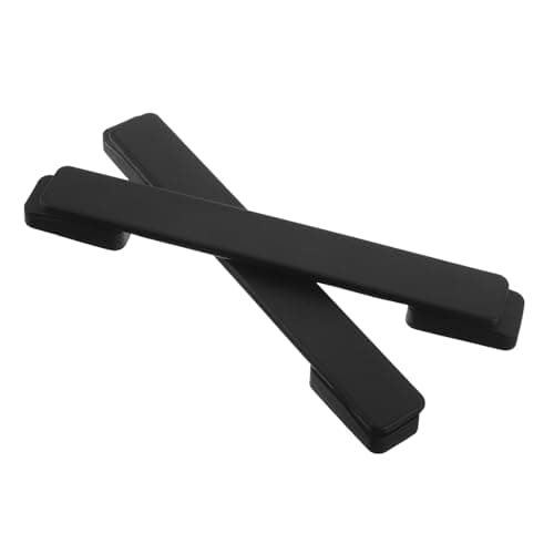 2pcs Plastic Suitcase Replacement Handle Black for Travel Case Repair