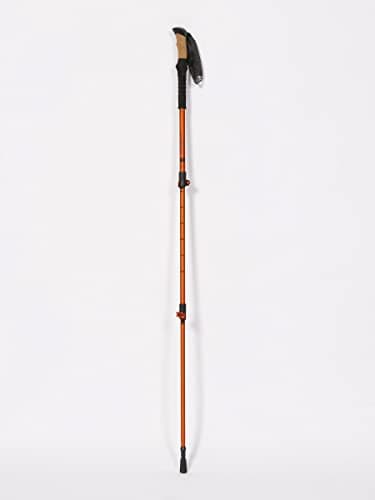 Elementerre - Speed-Lock Cork Hiking Pole - Walking Stick Sold Individually - Orange - One Size — view 2