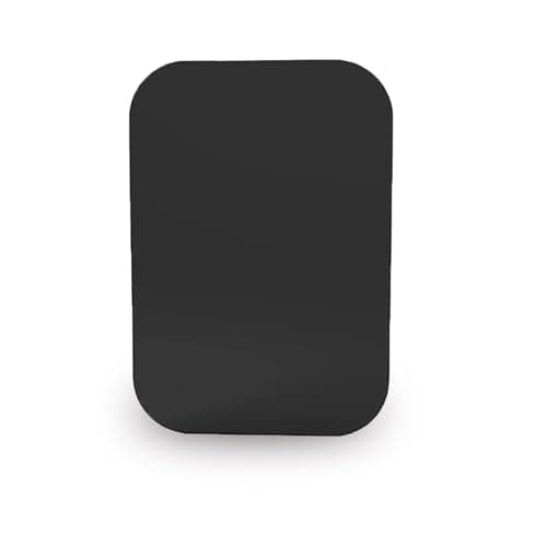 sphires 4 Pack Metal Plate for Magnetic Phone Car Mount 2 X Round and 2 X Rectangular Metal Plate for Car Magnetic Phone Holder — view 6