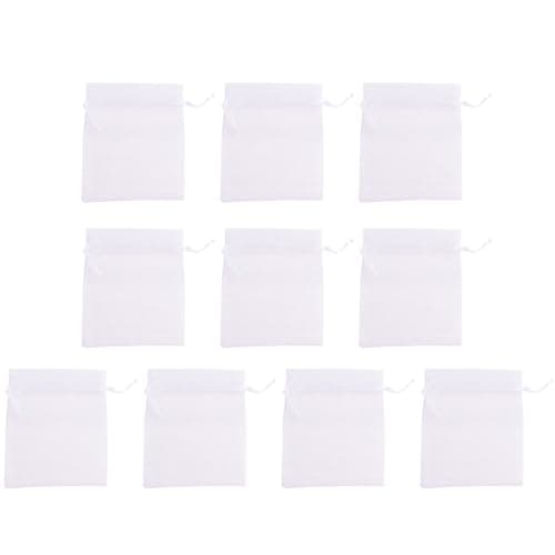 Of 10 Folding Small Size Storage Pouches for Travel