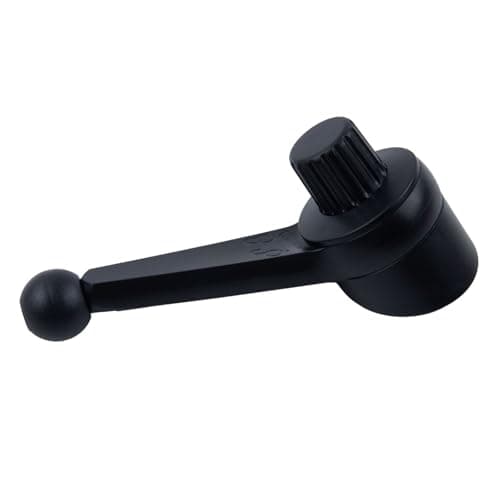 Vibsky Car Phone Holder Air Vent Clip with 17mm Ball Head, ABS and Metal Hook Mount Car Outlets, for Black — view 6