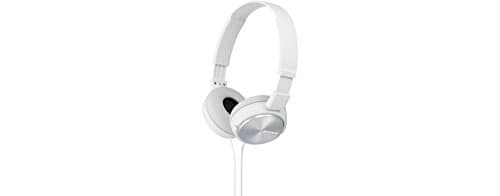 Sony MDR-ZX310AP On-Ear Overhead Wired Headphones with Microphone, Swivel Fold, 3.5mm Headphone Jack - Metallic White — view 4