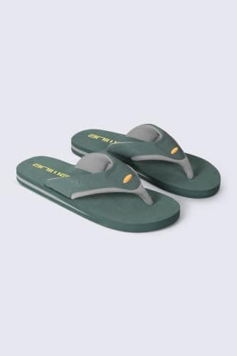Animal Jekyl Mens Flip-Flops - Slip-on, Lightweight & Comfortable Footwear with Soft Padded upper Straps - Best for Spring Summer & Outdoors Green (0 10 — view 2