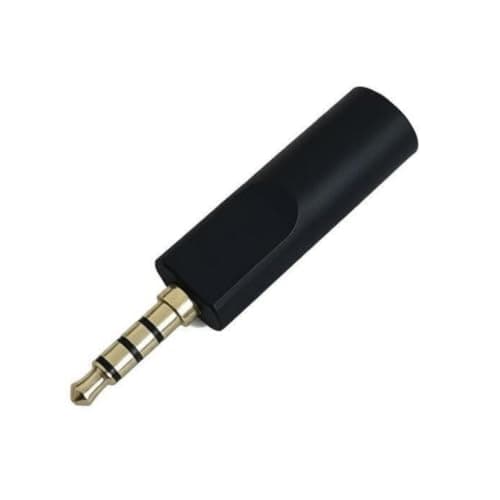 JCALLY Conductor Earphone 3.5 mm to 3.5 mm Impedance Plug Rod 30 ohm 75 150 200 400 600 ohm Noise Cancelling Adapter Resistance Reduce Noise Filter Plug (30 ohm) — view 4