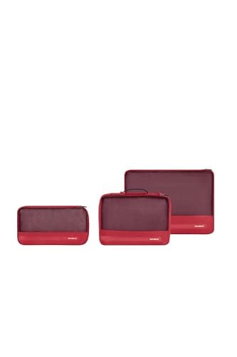 Samsonite TA Revolution - 3-piece packing cube set, Premium travel & suitcase organiser, packing cubes for holidays, luggage organiser for suitcases and rucksacks, green (sage) — view 2