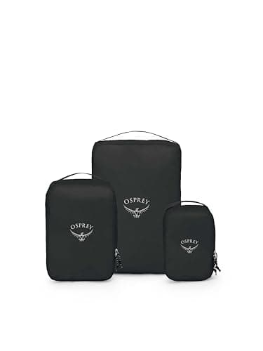Osprey Ultralight Packing Cube Set, 3 Cubes (1.5L, 4L, 9L), Black — view 6