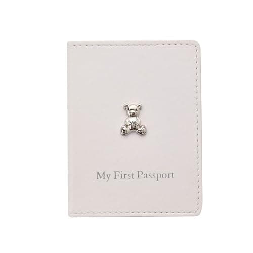 Home Inspirations Bambino My First Passport Holder and Luggage Tag Boxed Set White — view 4