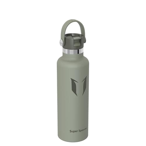 Sparrow Insulated Water Bottle 750ml FlipFlow Metal Drinks Bottle Straw — view 2
